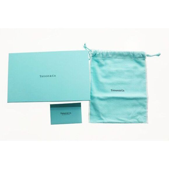 Tiffany & Co Tiffany & CO Continental Flap Bicolor Wallet Long Wallet Leather - Picture 9 of 9